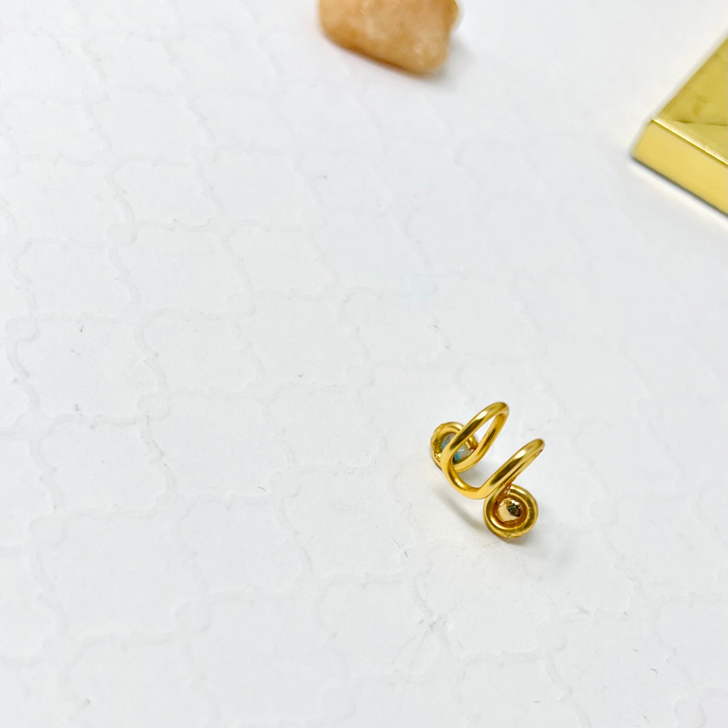 Evil eye ear cuff, Ear cuff no piercing, Gold ear cuff, Evil eye earrings, Ear Climber, Cartilage earrings, Hoop, Double band ear cuff