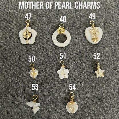Carabiner necklace, Silver Charm necklace, Custom Silver Vintage, Handmade Christmas Gift women, paperclip necklace, pearl pendant (Copia)