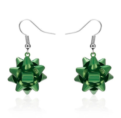Christmas Bow Earrings, Holiday Earrings, Stud earrings, Christmas gift