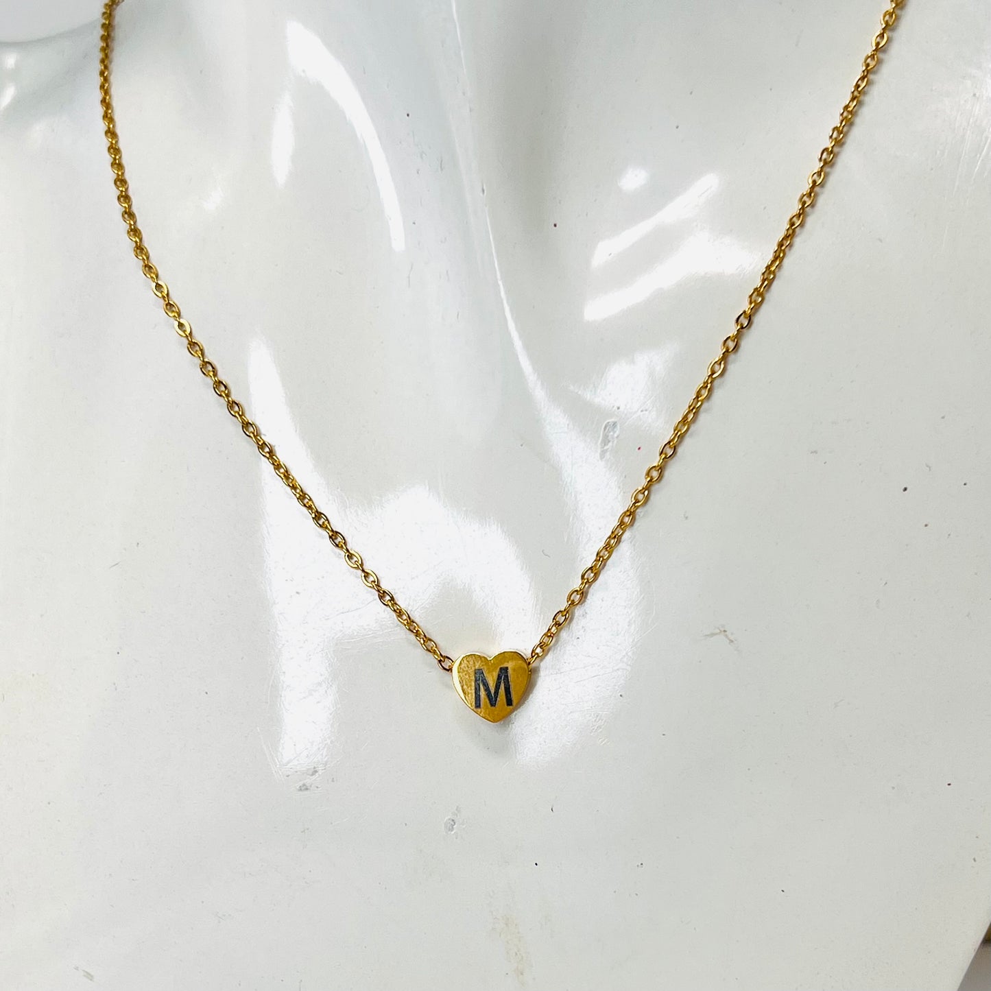 Dainty Initial Necklace Gold Letter Necklace, Personalized Best Gifts For Kids initials Pendants Charm Mom Necklace Jewelry for Women