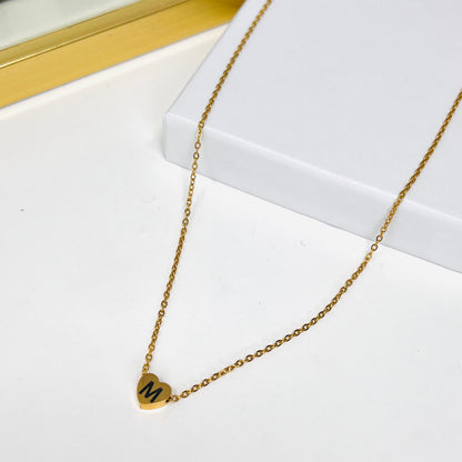 Dainty Initial Necklace Gold Letter Necklace, Personalized Best Gifts For Kids initials Pendants Charm Mom Necklace Jewelry for Women
