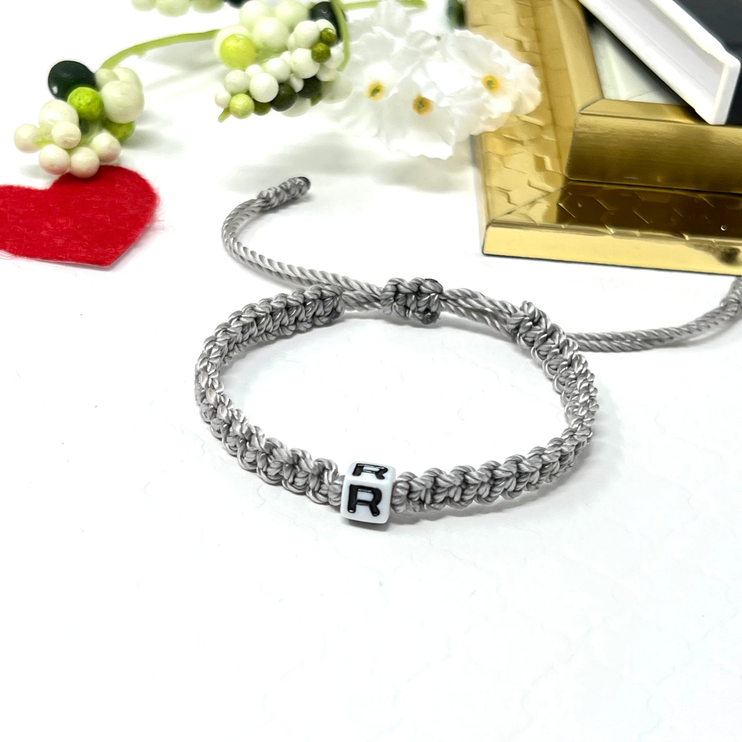 Custom initial Men Bracelet, Personalized name word Bracelet, couple bracelet, woven & braided bracelet, valentines gifts for him boyfriend