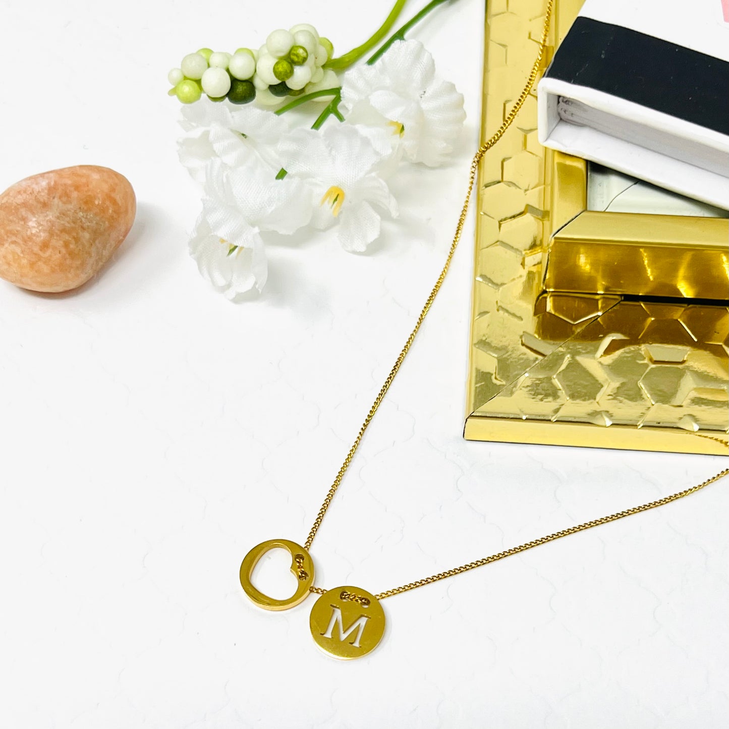 Dainty initial necklace, Custom, Christmas gifts for girlfriend, gift sister, gifts for wife