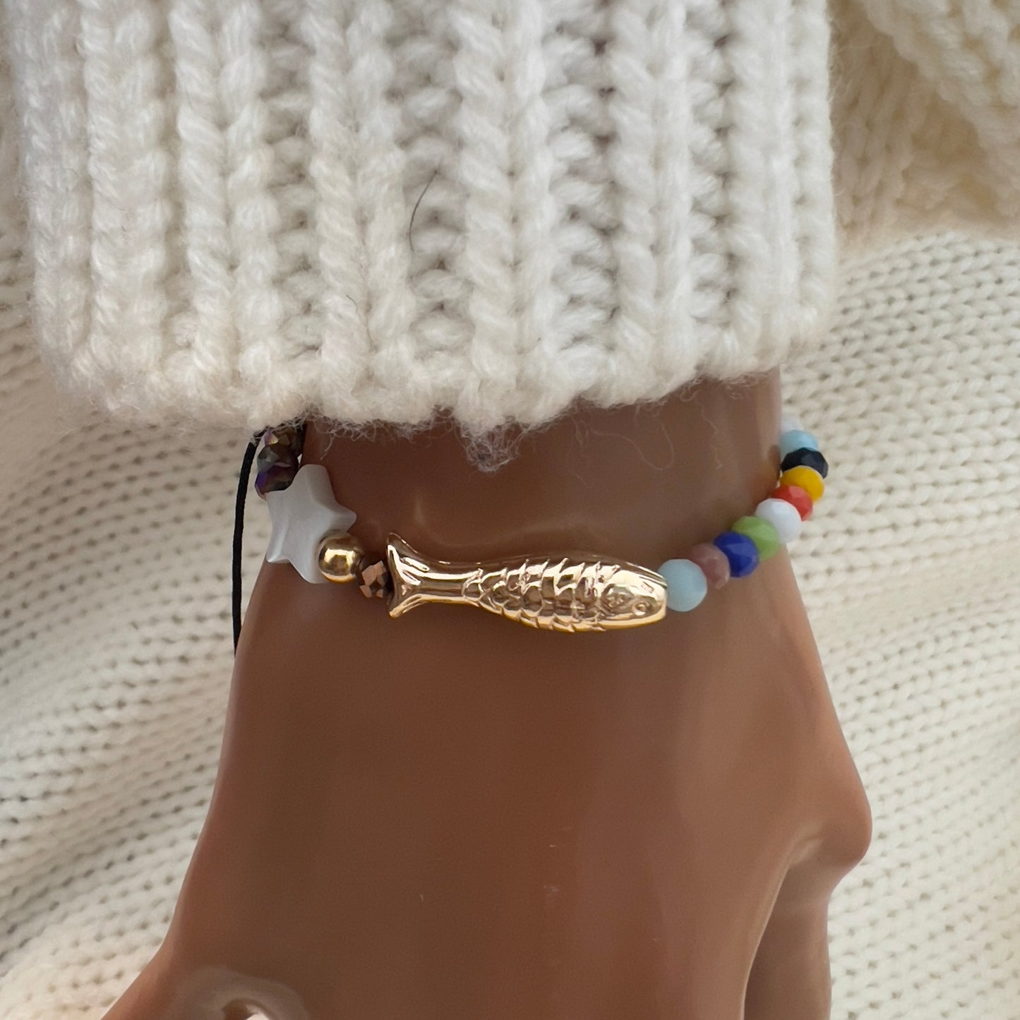 Life Of Jesus Bracelet, Christian Bracelet, Cross Bracelet Women, String Bracelet, Religious Catholic Charm Bracelet, Beaded Bracelet