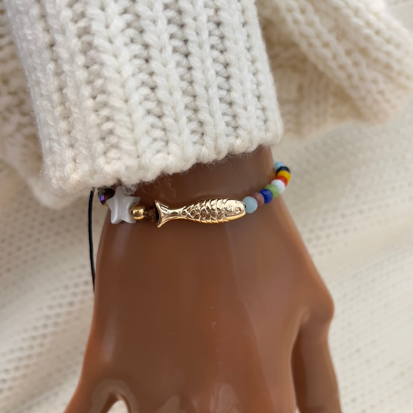 Life Of Jesus Bracelet, Christian Bracelet, Cross Bracelet Women, String Bracelet, Religious Catholic Charm Bracelet, Beaded Bracelet