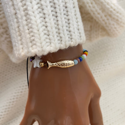 Life Of Jesus Bracelet, Christian Bracelet, Cross Bracelet Women, String Bracelet, Religious Catholic Charm Bracelet, Beaded Bracelet