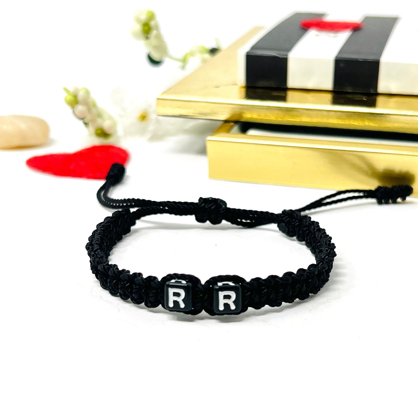 Custom initial Men Bracelet, Personalized name word Bracelet, couple bracelet, woven & braided bracelet, valentines gifts for him boyfriend
