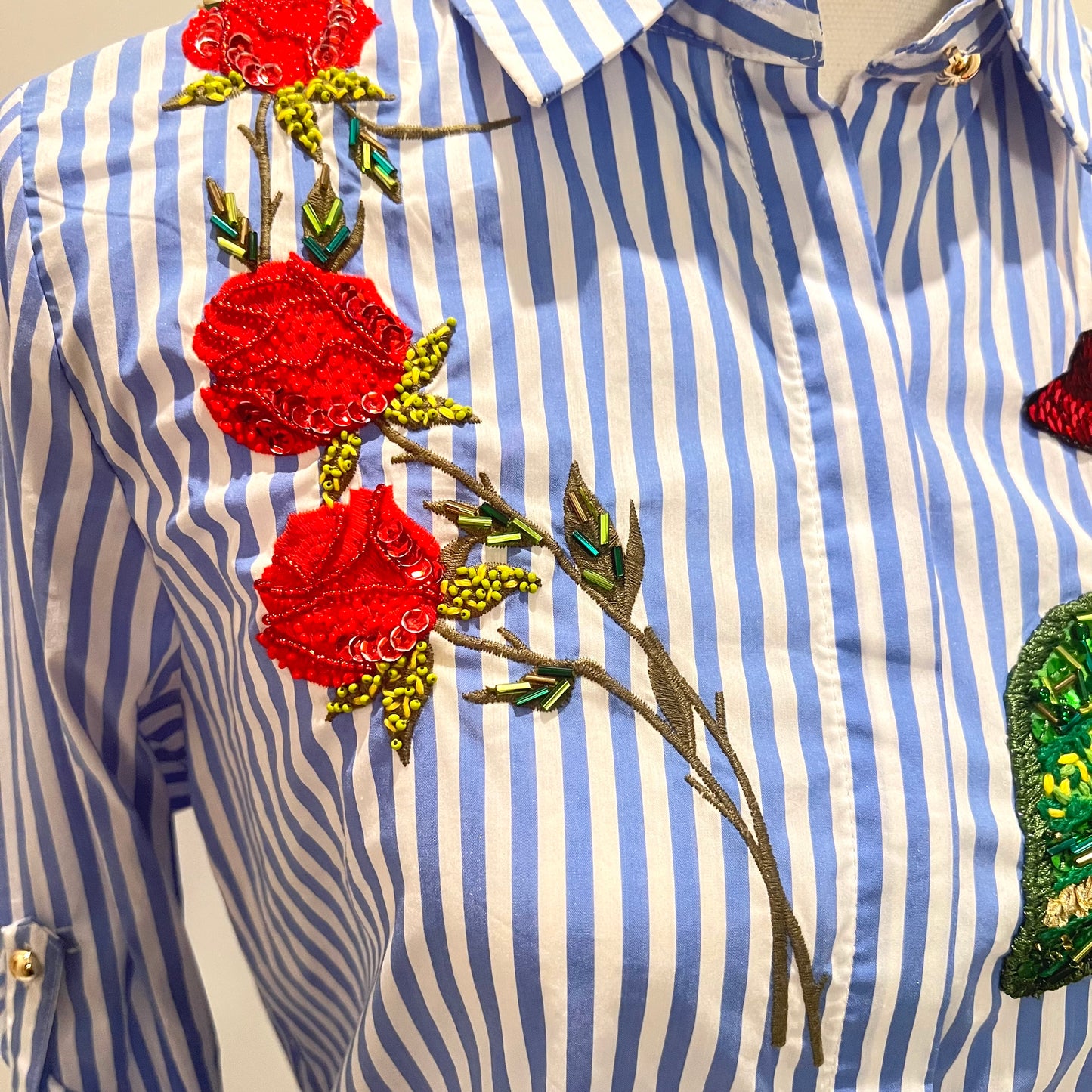 Embroidered Flower Blouses, Hand Embroidered  Floral Shirt, Clothing For Women,  Mexican Design Tshirt, Funny Summer Tshirt