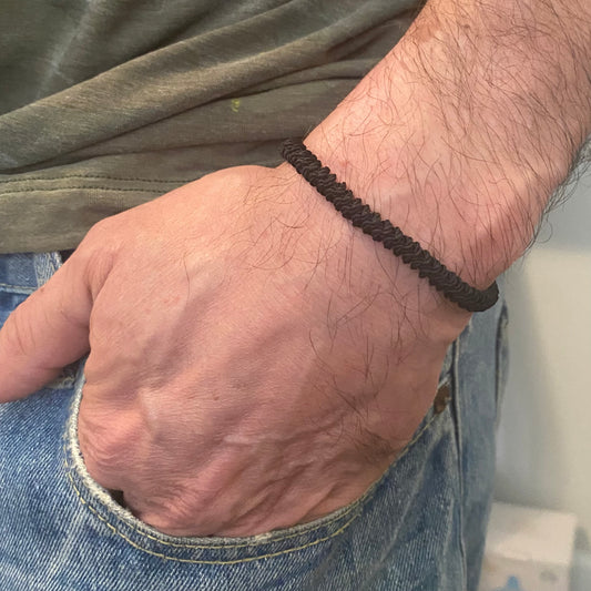 Tibetan Lucky Knot Bracelet,  woven & braided bracelet for men, Handmade Lucky cord bracelet