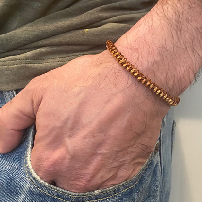 Tibetan Lucky Knot Bracelet,  woven & braided bracelet for men, Handmade Lucky cord bracelet