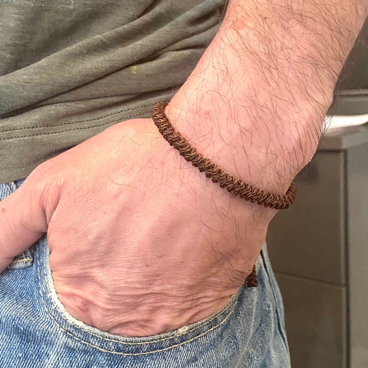 Tibetan Lucky Knot Bracelet,  woven & braided bracelet for men, Handmade Lucky cord bracelet