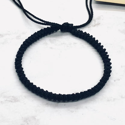 Tibetan Lucky Knot Bracelet,  woven & braided bracelet for men, Handmade Lucky cord bracelet