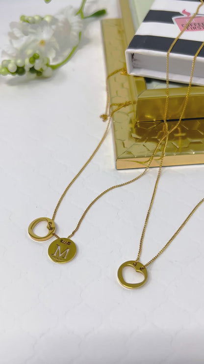 Dainty initial necklace, Custom, Christmas gifts for girlfriend, gift sister, gifts for wife